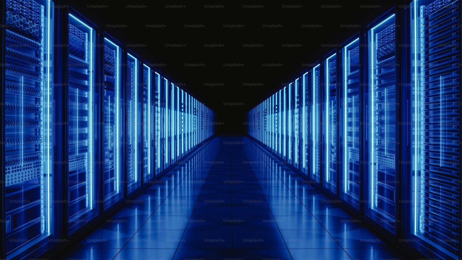 Lenovo ThinkSystem SR650 rack servers in a data center