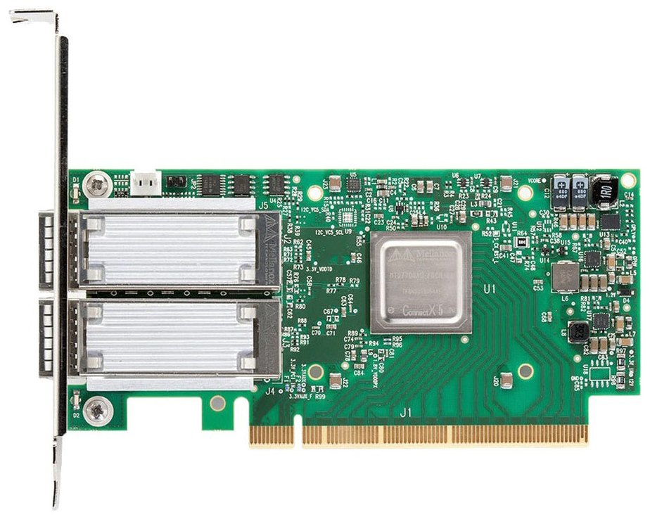 Mellanox ConnectX-5 Ex MCX516A-CDAT Dual-Port-100GbE-QSFP28-Netzwerkadapter, PCIe 4.0 x16