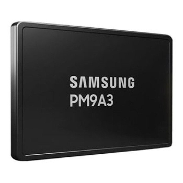 Samsung PM9A3 960GB U.2 SSD — angled render of 2.5-inch 7mm form factor
